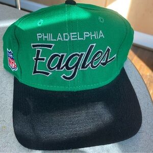 Philadelphia Eagles 1990 Fitted Hat Cap